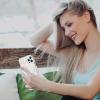 Kewmayer Glitter Case for iPhone 12 Pro Max, Clear TPU Shockproof Cover view 4