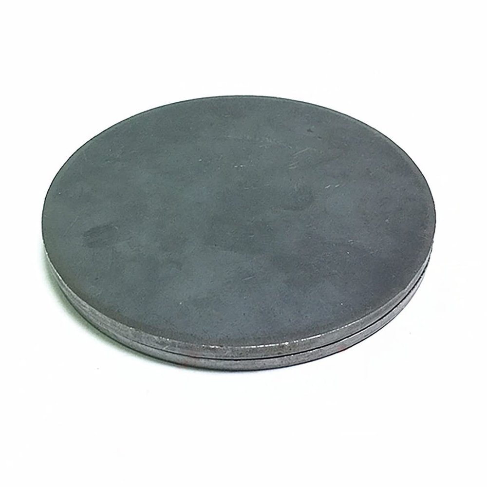 STORKY 1.5 mm Q235/A3 Carbon Steel Round Plate, 100 mm Diameter, 4 Pieces