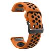 AEMALL Silicone Watch Band for Garmin Fenix 6/6S/6X Pro, 5X, 5, 5 Plus, 3 HR, 935 and S60, 22 mm, Agate view 4