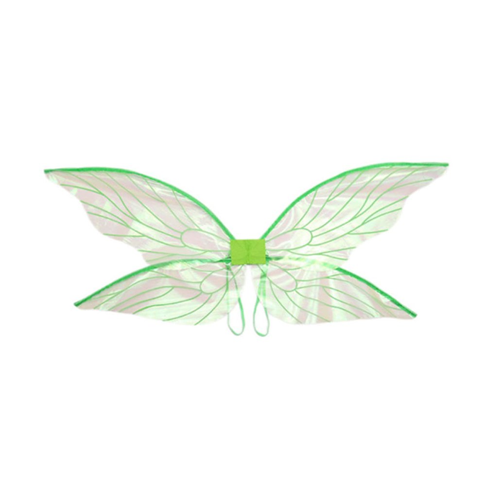 DAZZLEEX Colorful Cicada Wings Costume, Green