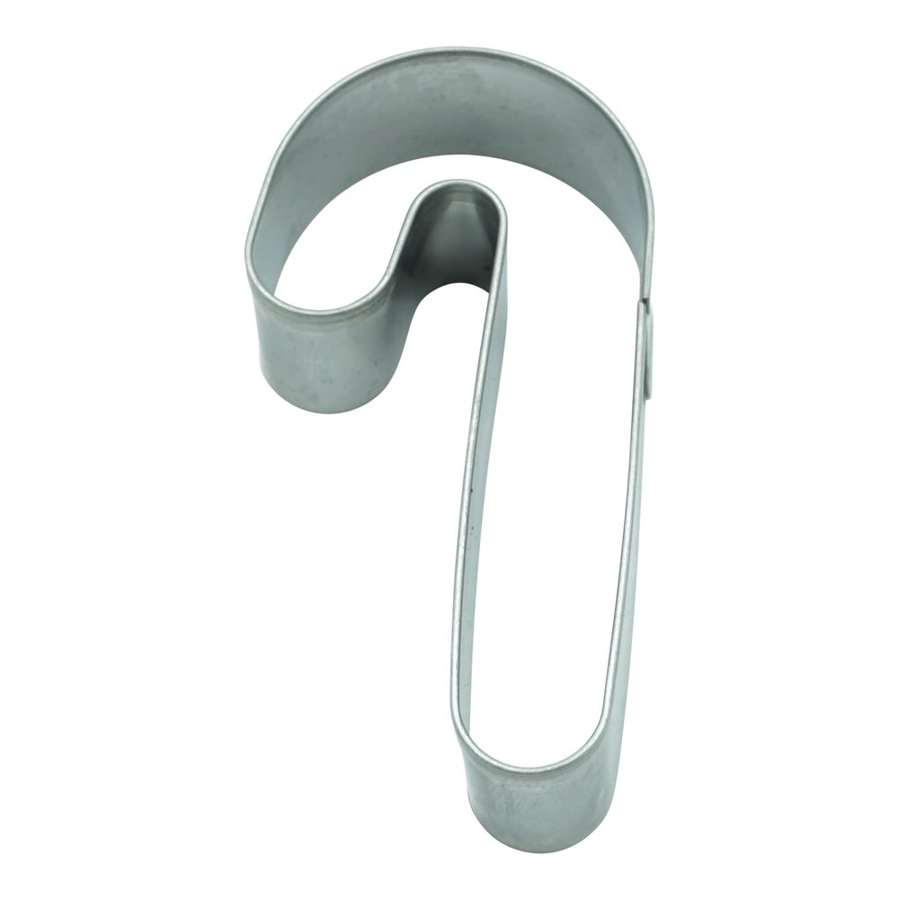 BekkiB - Candy Cane Cookie Cutter - 6 cm Long - Dishwasher Safe Stainless Steel