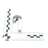 BekkiB - Candy Cane Cookie Cutter - 6 cm Long - Dishwasher Safe Stainless Steel view 2