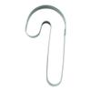 BekkiB - Candy Cane Cookie Cutter - 6 cm Long - Dishwasher Safe Stainless Steel view 3
