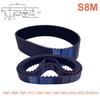 S8M Rubber Timing Belt 1880–2040 mm, Widths 15/20/25/30/40 mm, Closed-Loop (Color: 20 mm, Size: 2040 mm) view 3