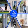 Magnetic Insect Screen Door 125 x 225 cm, Pet- and Child-Friendly view 2