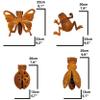 Blümelhuber Set of 4 Weather-Resistant Metal Rust Fence Figures view 3
