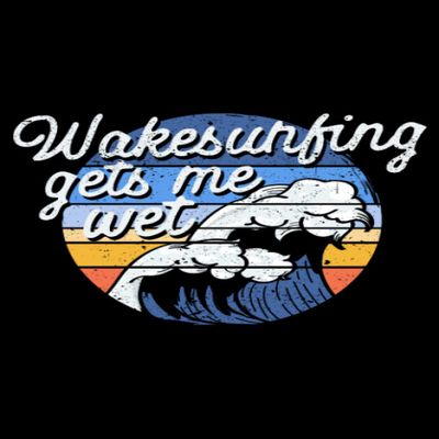 Wakesurfing Gets Me Wet Wakesurf Summer Wake Surf Wakesurfer: Wakeboarding Wakesurfing Accessories | Dot Grid Journal, Notebook or Organizer | Notes, Book, Scheduler, Task Checklist | 6x9 Inches