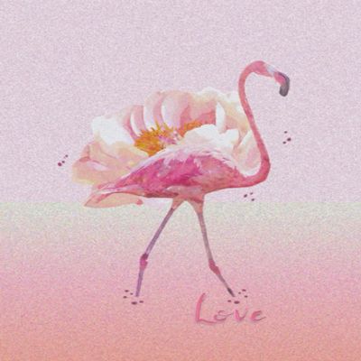 LOVE: AMAMI FAI, PINK FLAMINGO JOURNAL WITH CRISP WHITE LINED PAGES | BEAUTIFUL 6 x 9 WRITING GIFT FOR WOMEN
