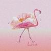 LOVE: AMAMI FAI, PINK FLAMINGO JOURNAL WITH CRISP WHITE LINED PAGES | BEAUTIFUL 6 x 9 WRITING GIFT FOR WOMEN view 1