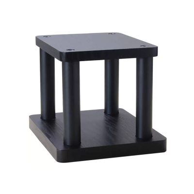 Speaker Stand Floor Stand Audio Thick Desktop Speaker Base Sound Mount Stand with Spikes and Pads for Bookshelf Speakers (Size: 40-C)