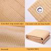 MGTCAR Beige Privacy Screen Fence, Heavy-Duty Mesh Cover, 2 x 1.5 m view 3