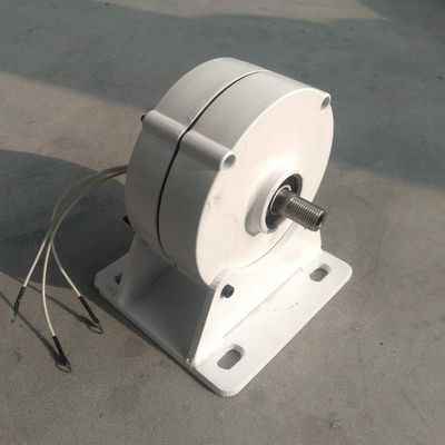 400W 3-Phase Gearless Permanent Magnet Generator, 12V/24V, Low-Speed, NdFeB AC Generator with Base