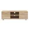 LIFTRR TV Cabinet, Sonoma Oak, 120 x 40.5 x 35 cm, Engineered Wood view 4