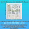 Magnetic Insect Screen Curtain 130 x 130 cm, White view 3