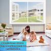 Magnetic Insect Screen Curtain 130 x 130 cm, White view 4