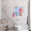 3-Tier Retractable Bathroom Towel Rack, Wall-Mounted view 2