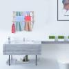 3-Tier Retractable Bathroom Towel Rack, Wall-Mounted view 3