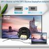 QIANRENON DP to Mini DisplayPort Adapter, 8K@60Hz DP 1.4 Male to Mini DP Female, 2-Pack view 3