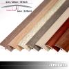 LXLZYXSF T-Shape Aluminum Floor Transition Strip, Wood Grain, 4 cm Wide, 135 cm (Color E) view 3