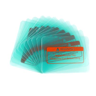 Boxonly Welding Helmet Protective Lenses, 115 x 95 x 0.8 mm, Clear Replacement Covers, 10-Pack