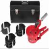ROLLER'S Poly-Cut – Heavy-Duty Metal Pipe Cutting Tool for Square Cutting and Chamfering Plastic and Metal Pipes (Poly-Cut 110 Cu/Inox Set, 60/80/100/110) view 1