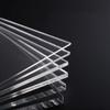TOFIMA Transparent PVC Sheet, 1 Piece, 100 × 100 mm / 200 × 200 mm / A4, Various Thicknesses, for Picture Frames and DIY view 1