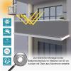 NKADNB Balcony Privacy Screen, 70 x 400 cm, Gray view 4