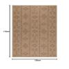 Carpetsale24 Outdoor Rug 120x170 cm, Weather-Resistant Rug for Balcony, Patio & Living Room, Flatweave in Jute Look, Easy-Care & Versatile view 2