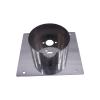 HABIIID Mounting Plate for Chinese Diesel Heater, Stainless Steel, 60 mm, Planar view 3