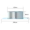 HABIIID Mounting Plate for Chinese Diesel Heater, Stainless Steel, 60 mm, Planar view 4