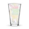 Mr. & Mrs. Panda Personalized Fox Ice-Skating Drinking Glass view 2