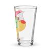 Mr. & Mrs. Panda Personalized Fox Ice-Skating Drinking Glass view 4