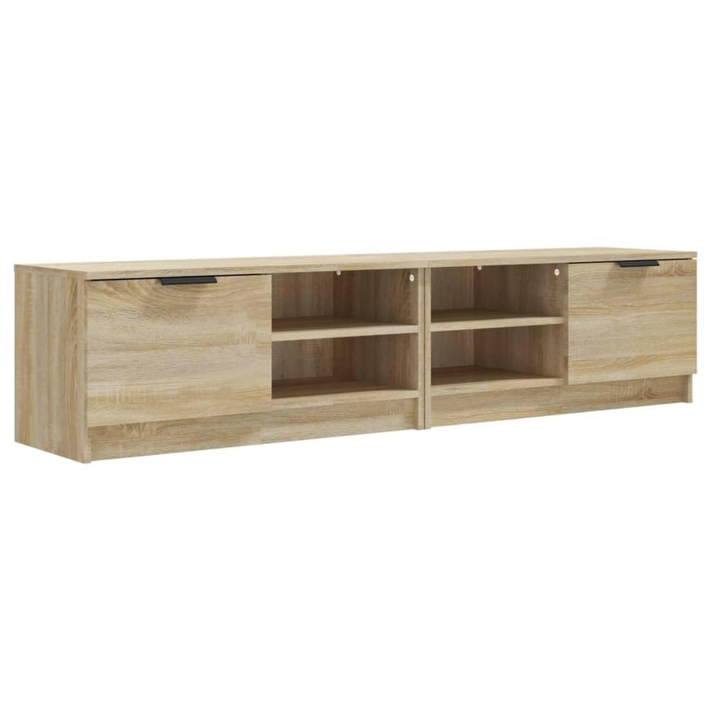 vidaXL TV Cabinets 2 pcs. Sonoma Oak 80x35x36.5 cm Engineered Wood