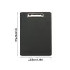 SUNESA A4 and Letter-Size Clipboard Folder with Metal Clip, Blue, 10-Pack view 2