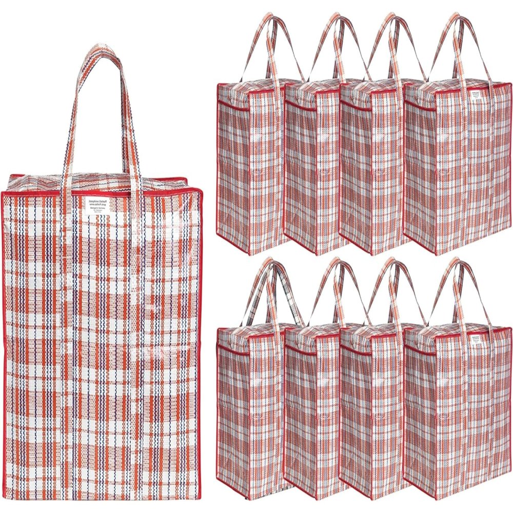 Josephine Osthoff Storage Bag 75L, Up to 20 kg, Red, Set of 9