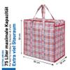 Josephine Osthoff Storage Bag 75L, Up to 20 kg, Red, Set of 9 view 3