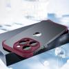 SONIGRA Frameless Case for iPhone 13 with Camera Lens Protection, Drop Protection and Slim Soft TPU Design, Red view 2