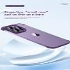 SONIGRA Frameless Case for iPhone 13 with Camera Lens Protection, Drop Protection and Slim Soft TPU Design, Red view 3