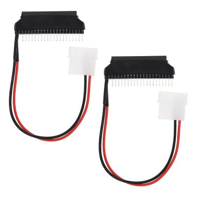 2-Pack 44-Pin to 40-Pin IDE Adapter Cards, 2.5-Inch Laptop to 3.5-Inch Desktop