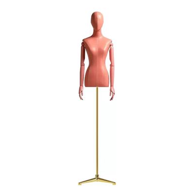 Female Dress Form Mannequin Torso with Adjustable Metal Stand