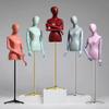 Female Dress Form Mannequin Torso with Adjustable Metal Stand view 2