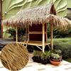Artificial Palm Grass Thatch Panels, Rot-Resistant, Up to 15-Year Lifespan, Fire-Resistant Yellow, 10-Piece view 2