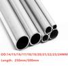 CHALKE 500 mm 304 Stainless Steel Tube, Polished, OD 16 mm × ID 12 mm, 1 pc view 3