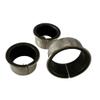 5x Flanged Plain Bearing Bushing, Steel/PTFE, 25 x 28 x 35 x 11.5 mm view 3