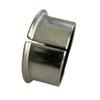 5x Flanged Plain Bearing Bushing, Steel/PTFE, 25 x 28 x 35 x 11.5 mm view 4