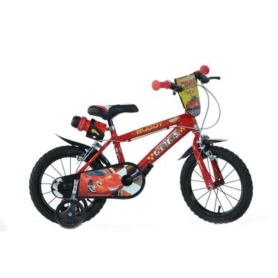 Dino Bikes Cars 14-Inch Children's Bicycle