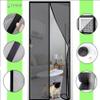 Magnetic Insect Screen Door, 85 x 245 cm, Gray view 3