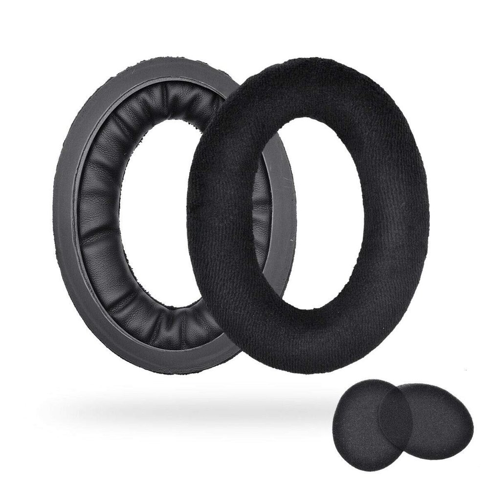 Elastic Replacement Ear Pads for Sennheiser HD515, HD555, HD595, HD518 and HD558 Headsets