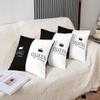 Queen and King Pillow Covers 55 x 55 cm, Set of 2, Decorative Throw Pillowcases view 4