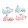 Happyyami Resin Deer Ornaments, 4-Piece Set view 1